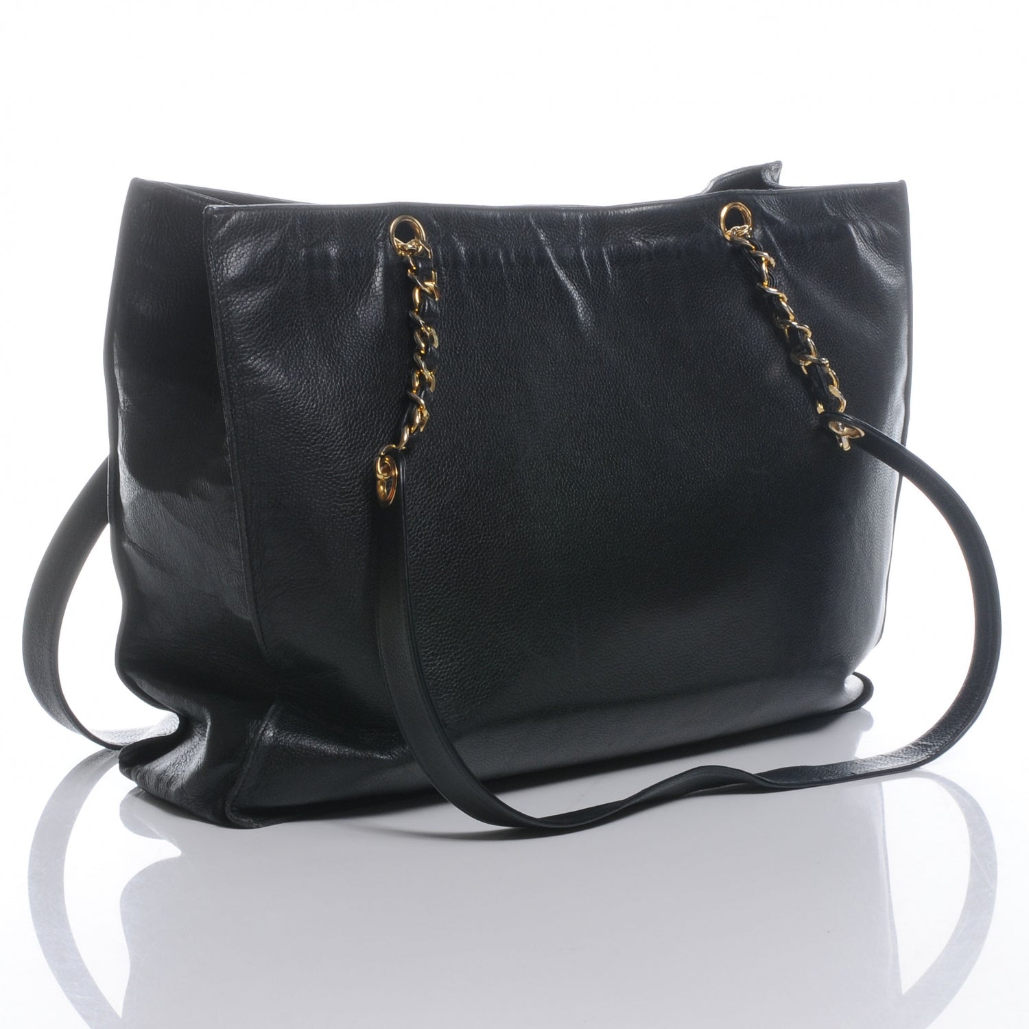 Chanel Caviar CC Shoulder Bag Black 3 of 6
