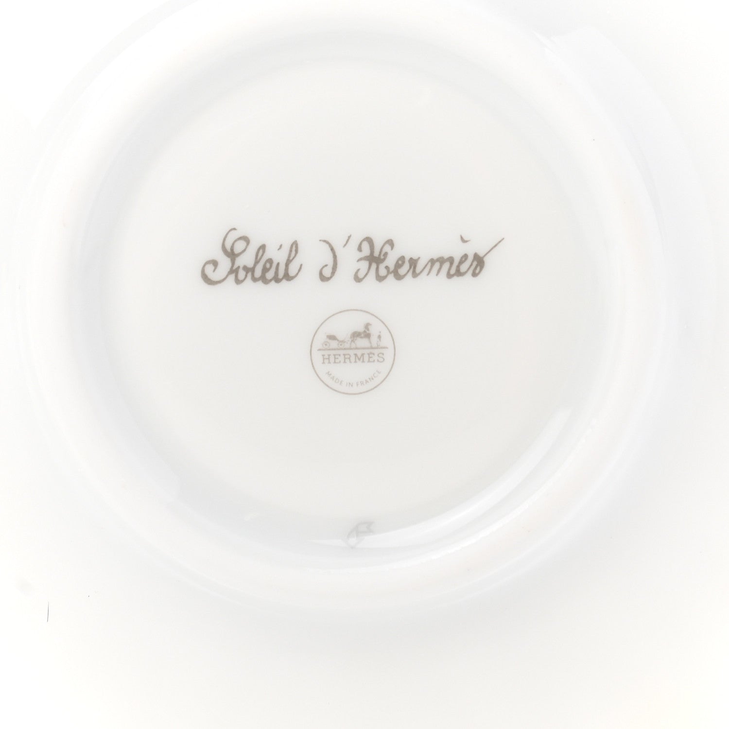 Hermes Porcelain Soleil d'Hermes Coffee Cup and Saucer Set Of 2 7 of 10