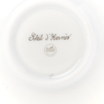 Hermes Porcelain Soleil d'Hermes Coffee Cup and Saucer Set Of 2 7 of 10