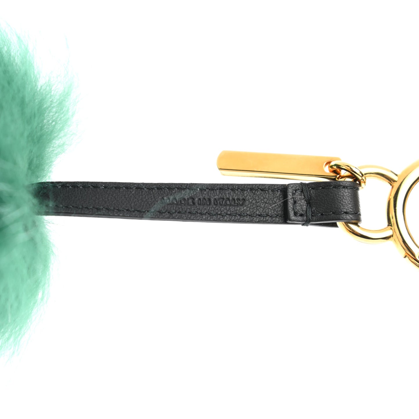 Fox Rabbit Goat Mink Fur Vitello Flamingo Minty Monster Bag Bug Charm Green Apple Multicolor
