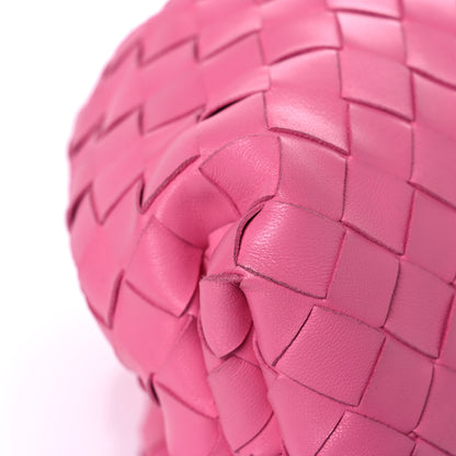 Bottega Veneta Nappa Maxi Intrecciato The Pouch Oversized Clutch Pink 10 of 14