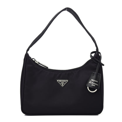 Prada Tessuto Nylon Mini Re-Edition 2000 Bag Black 1 of 10