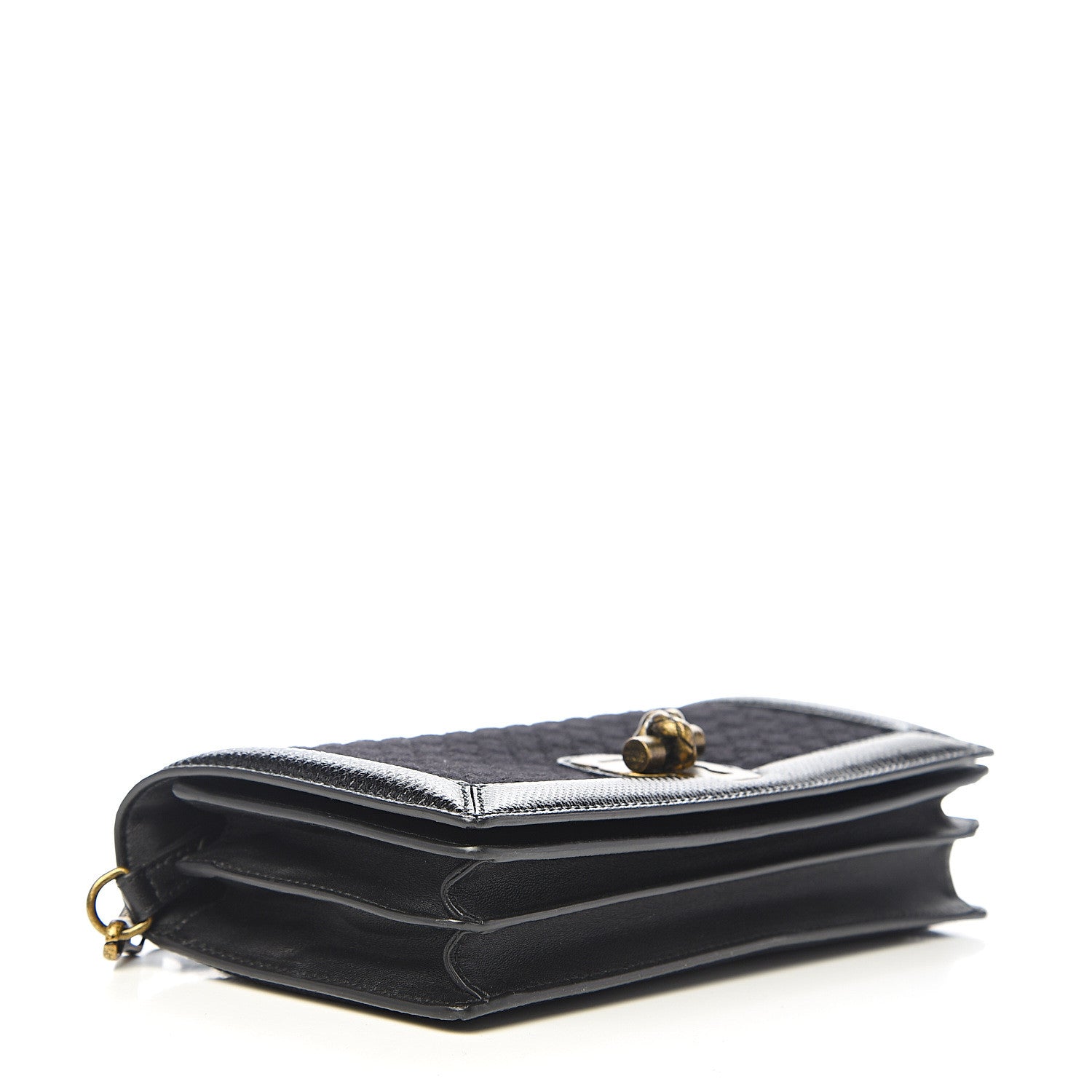 Bottega Veneta Patent Ayers Olimpia Knot Black 3 of 11