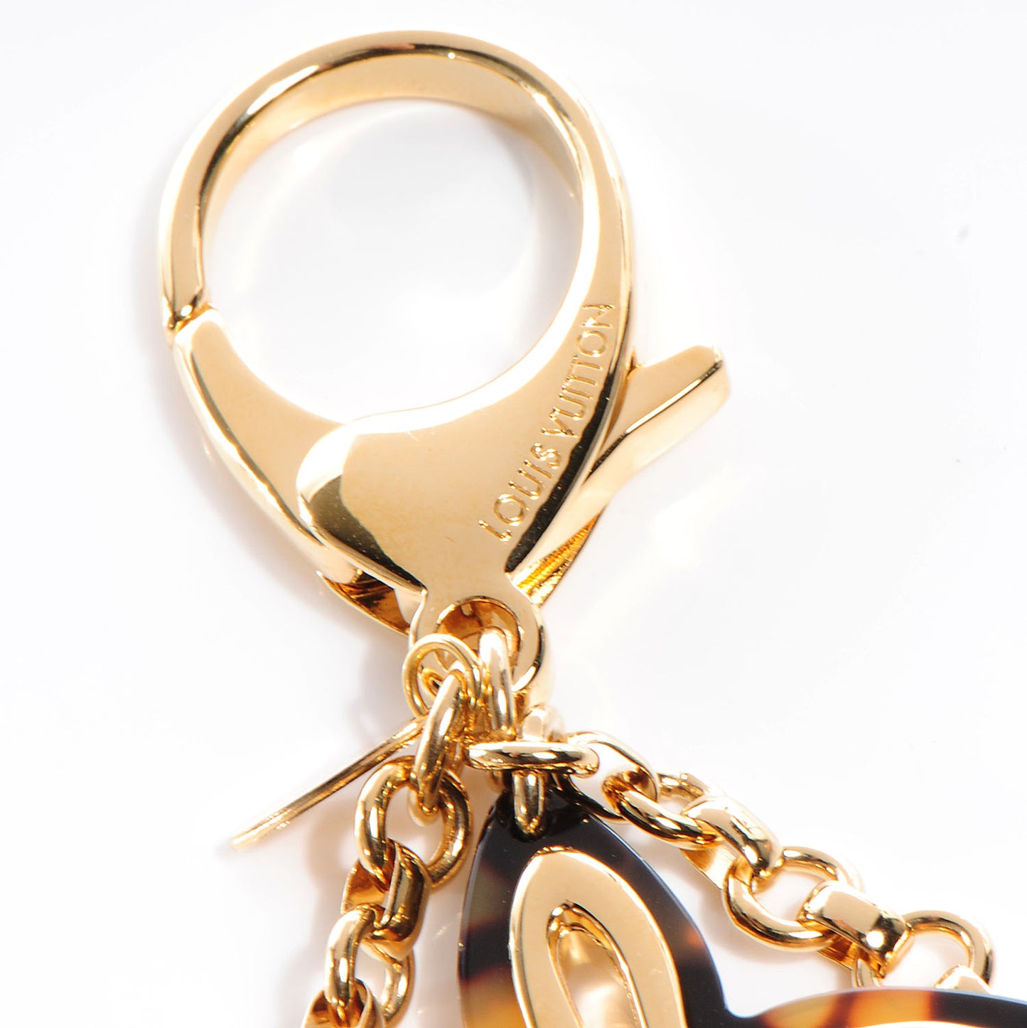 Insolence Bag Charm Ecaille