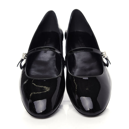 Louis Vuitton Patent Uniformes Ballet Flats 38 Black 5 of 10