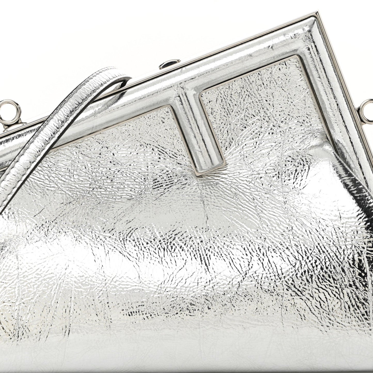 Rock Millenium Small Fendi First Argento