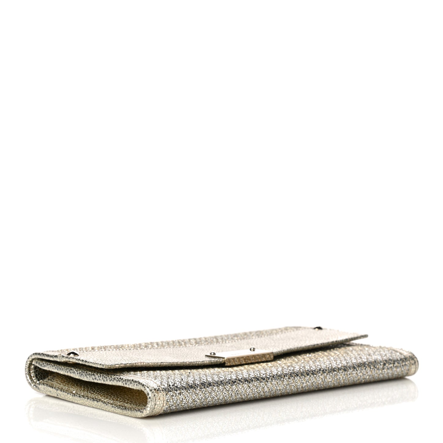 Glitter Fabric Reese Clutch Wallet Metallic