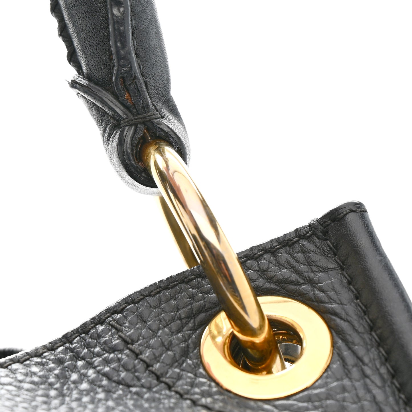 Vitello Daino Hobo Black