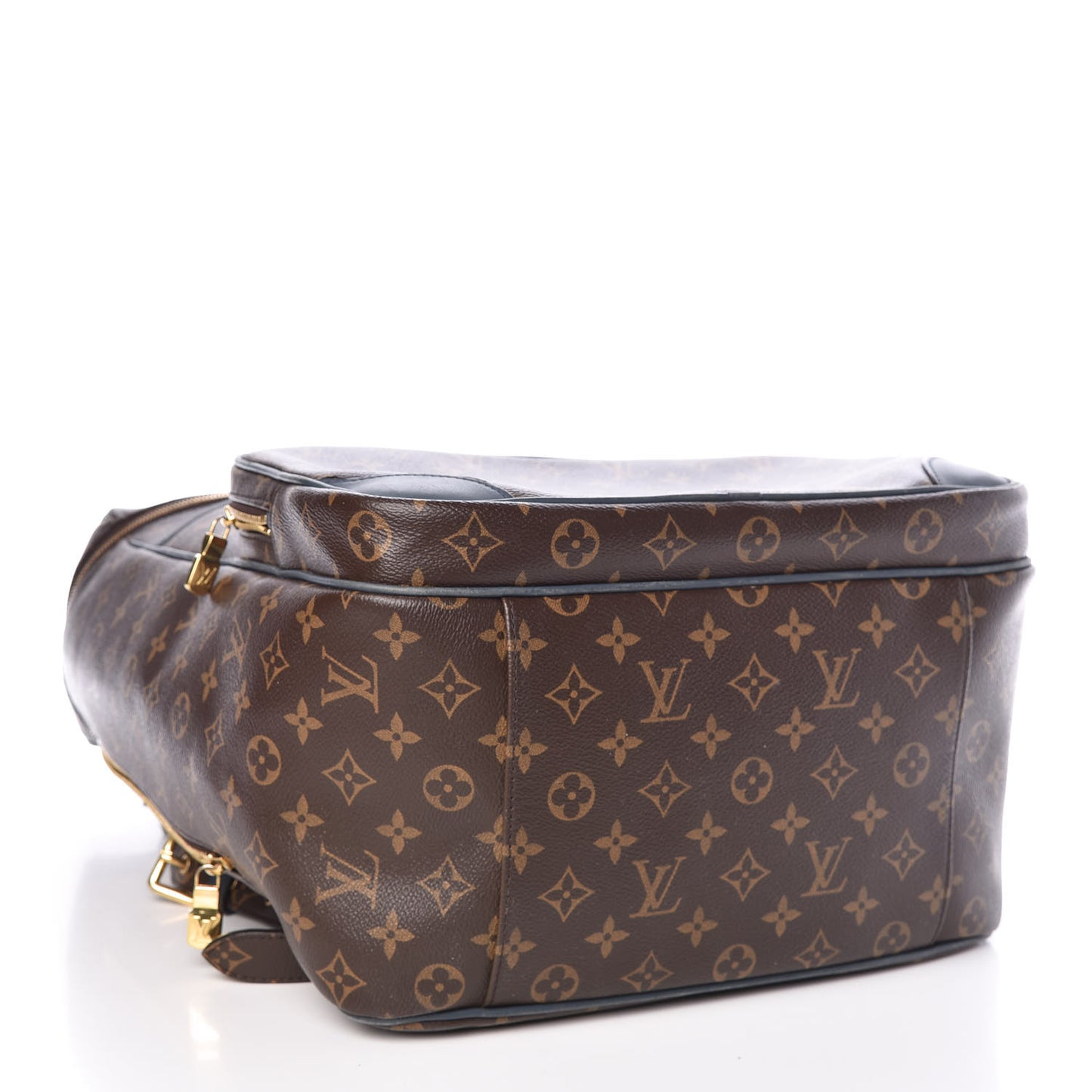 Monogram Cuir Slate Backpack Blue