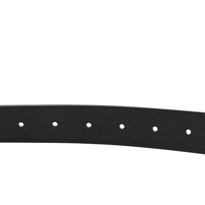 Gucci X BALENCIAGA Plutone Calfskin Belt 85 34 Black 4 of 4