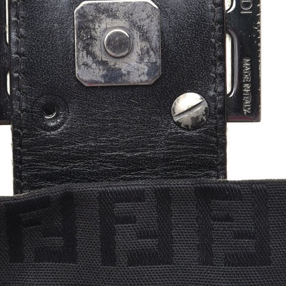 Fendi Zucchino Vitello Mama Baguette Black Moro 9 of 10