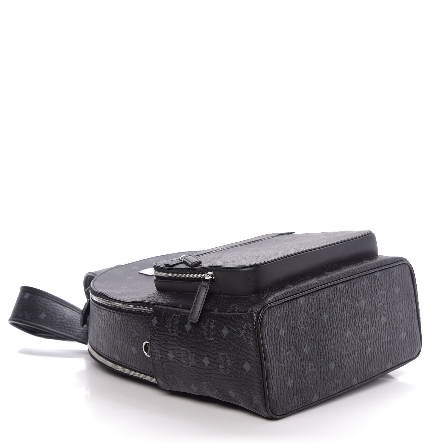 MCM Visetos Medium Stark Backpack Black 3 of 10
