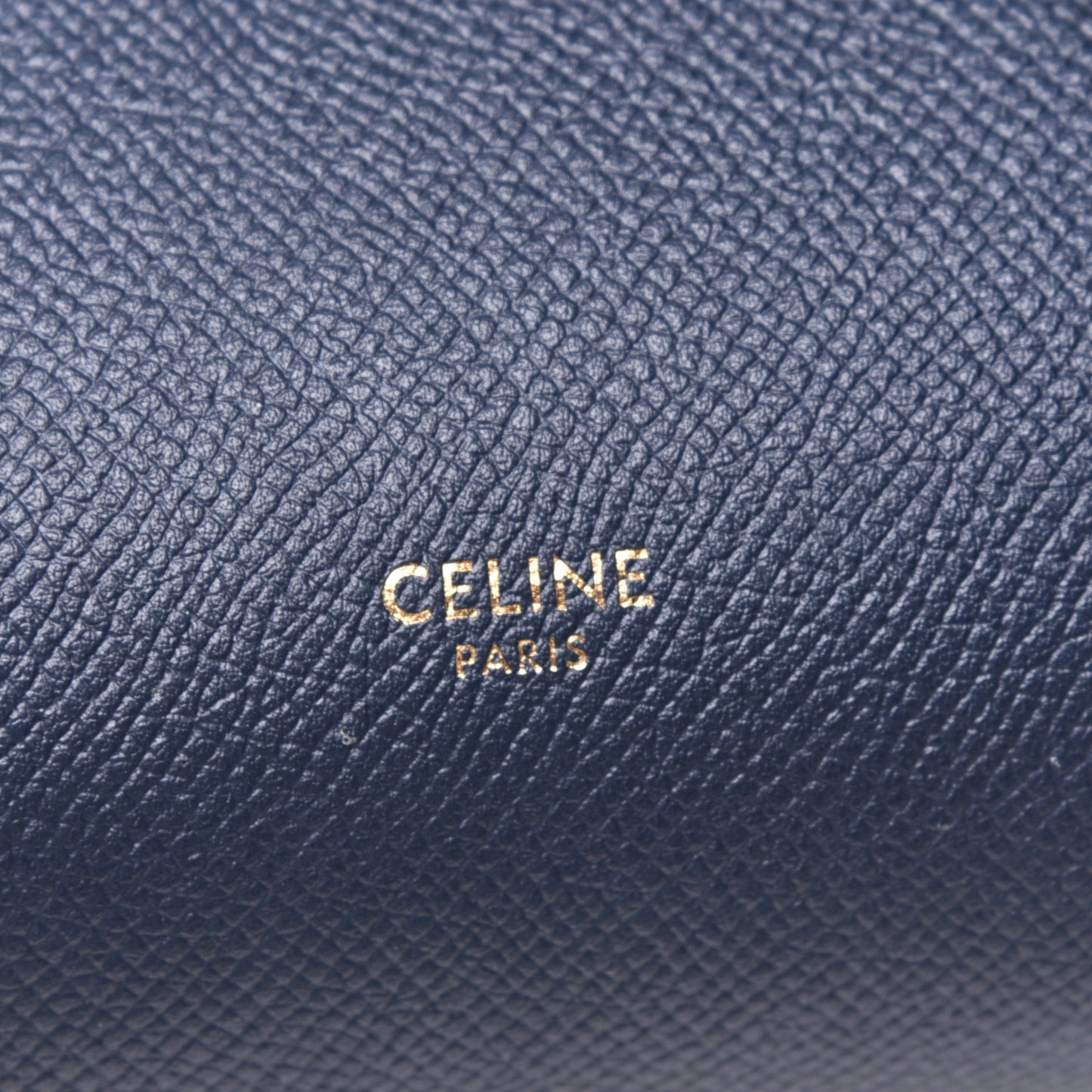 Baby Grained Calfskin Micro Belt Bag Deep Sea