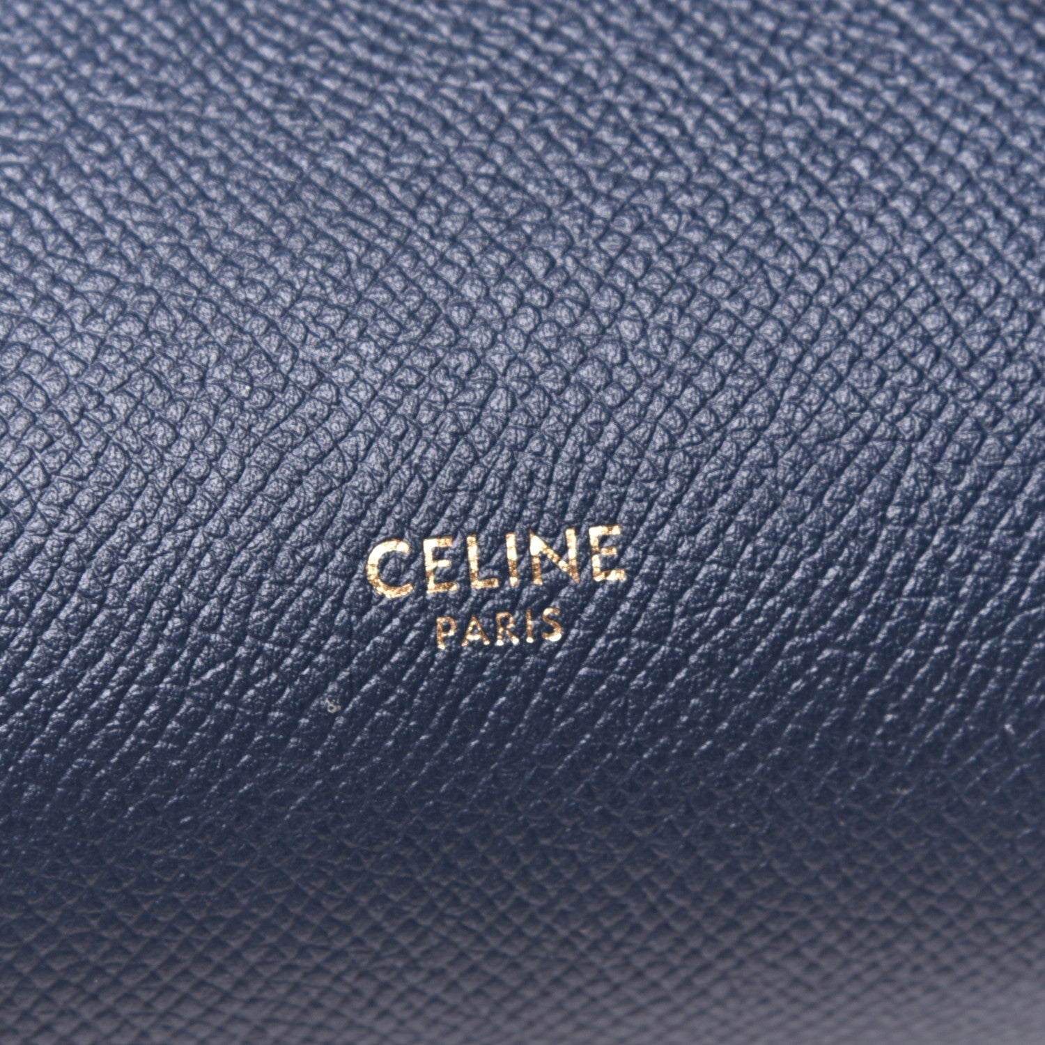 Celine Baby Grained Calfskin Micro Belt Bag Deep Sea 6 of 8