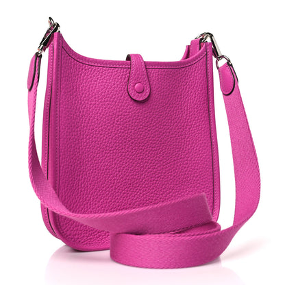 Hermes Taurillon Clemence Evelyne TPM Magnolia 3 of 11