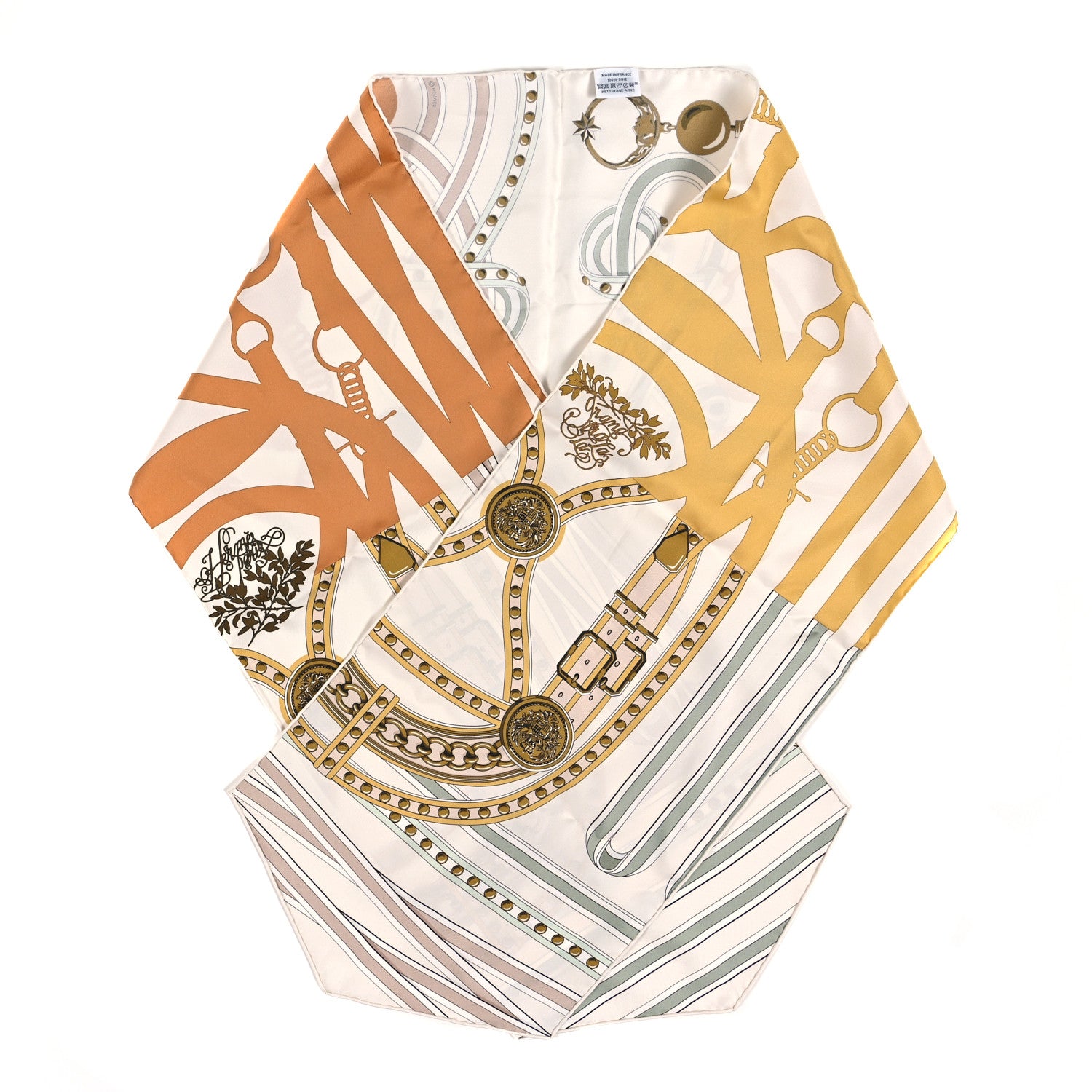 Hermes Silk Maxi Twilly 1 of 3