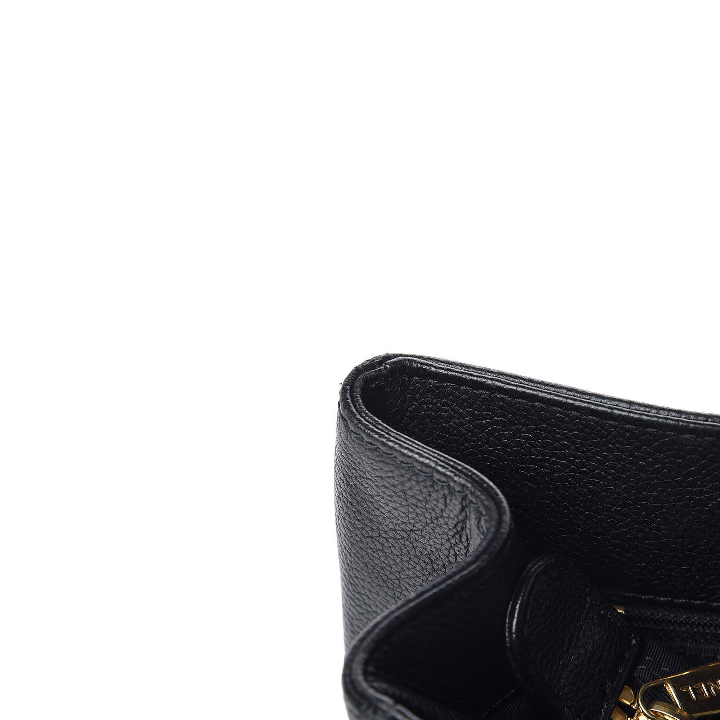 Calfskin Cerf Shopper Tote Black