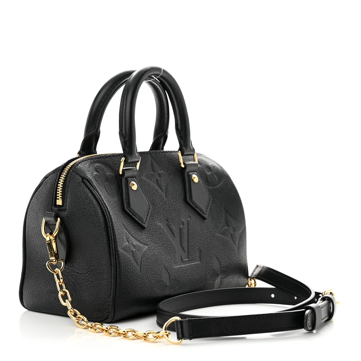 Empreinte Monogram Giant Speedy Bandouliere 20 Black