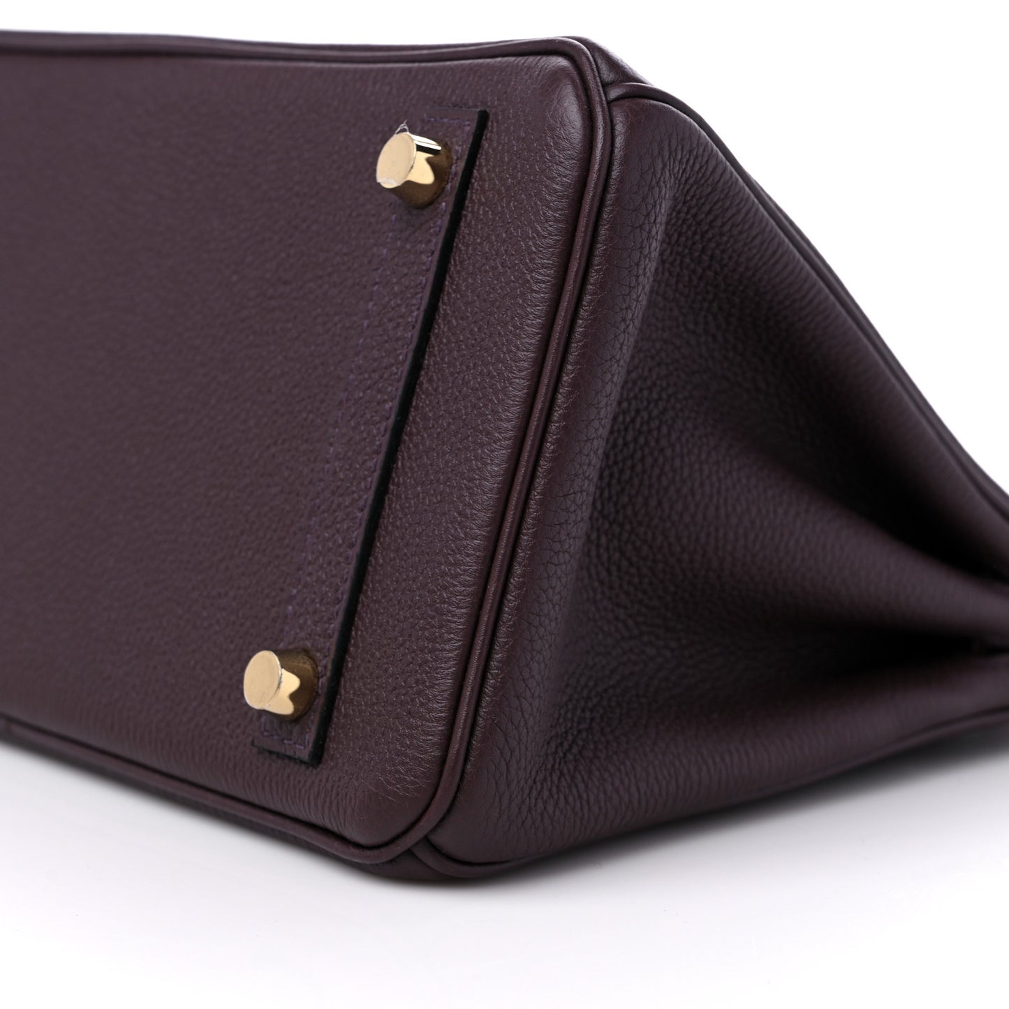 Togo Matte Alligator Birkin Touch 25 Rouge Sellier Bourgogne