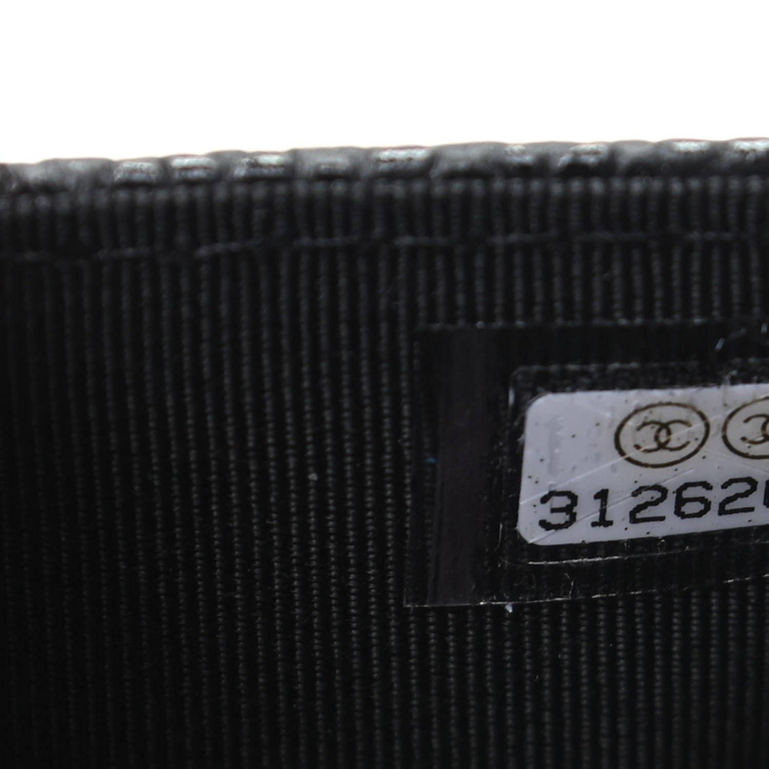 Chanel Caviar Quilted Flap Card Holder Wallet Black 8 of 9