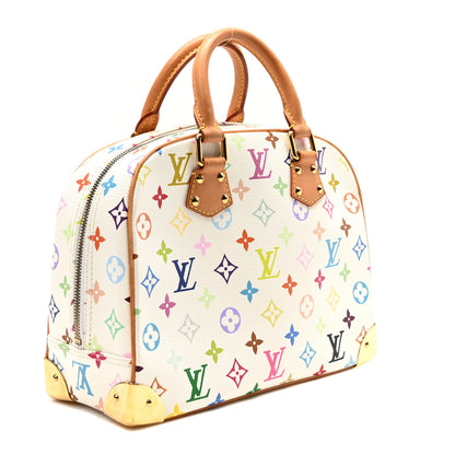 Louis Vuitton Monogram Multicolor Trouville White 3 of 9