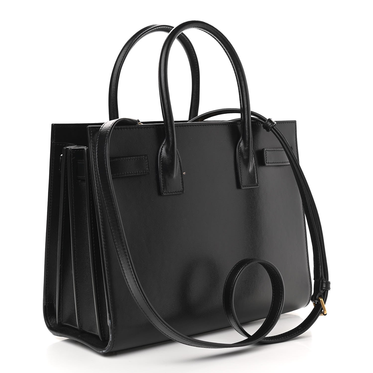 Saint Laurent Calfskin Baby Sac De Jour Black 2 of 10