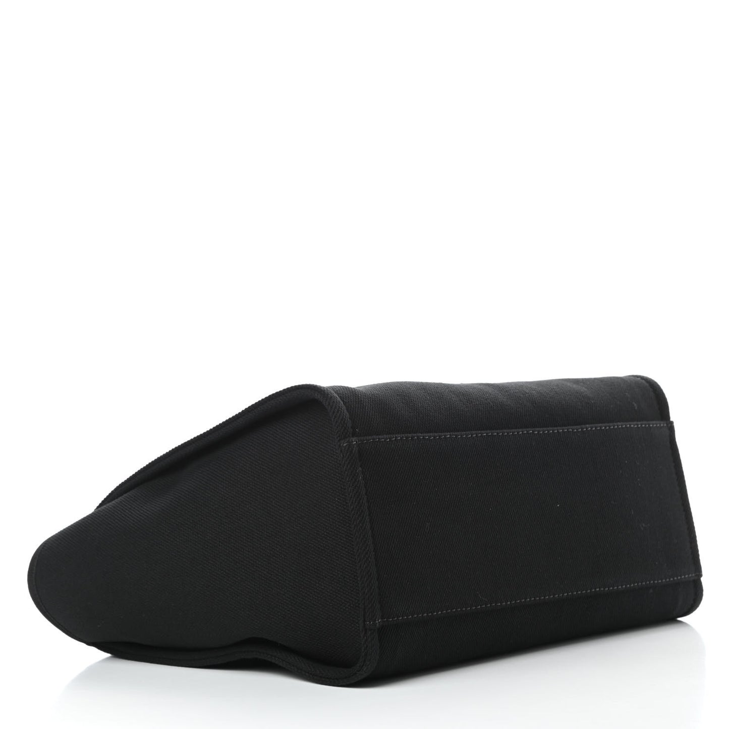 Canvas Pearl Medium Deauville Tote Black