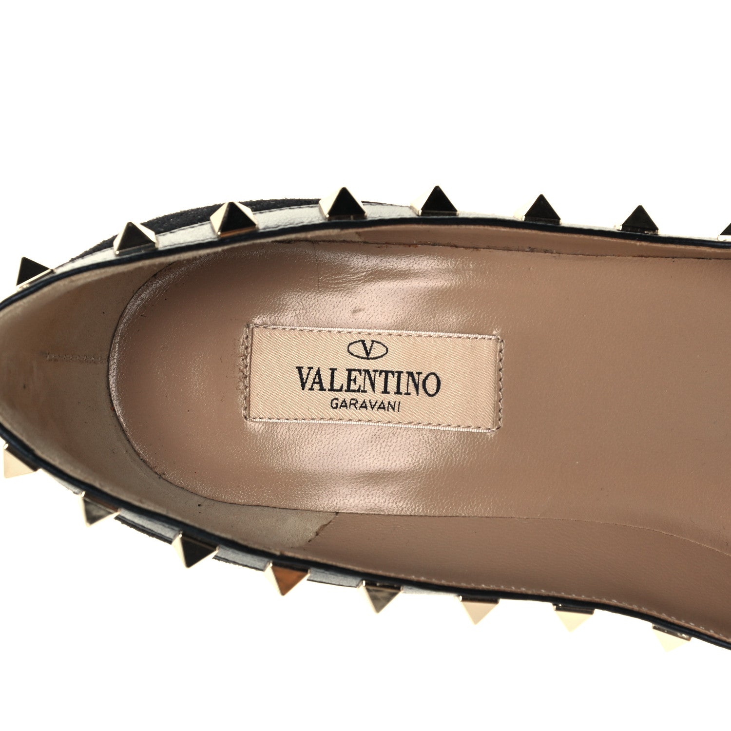Valentino Garavani Suede Rockstud 85mm Pumps 37 Black 9 of 11