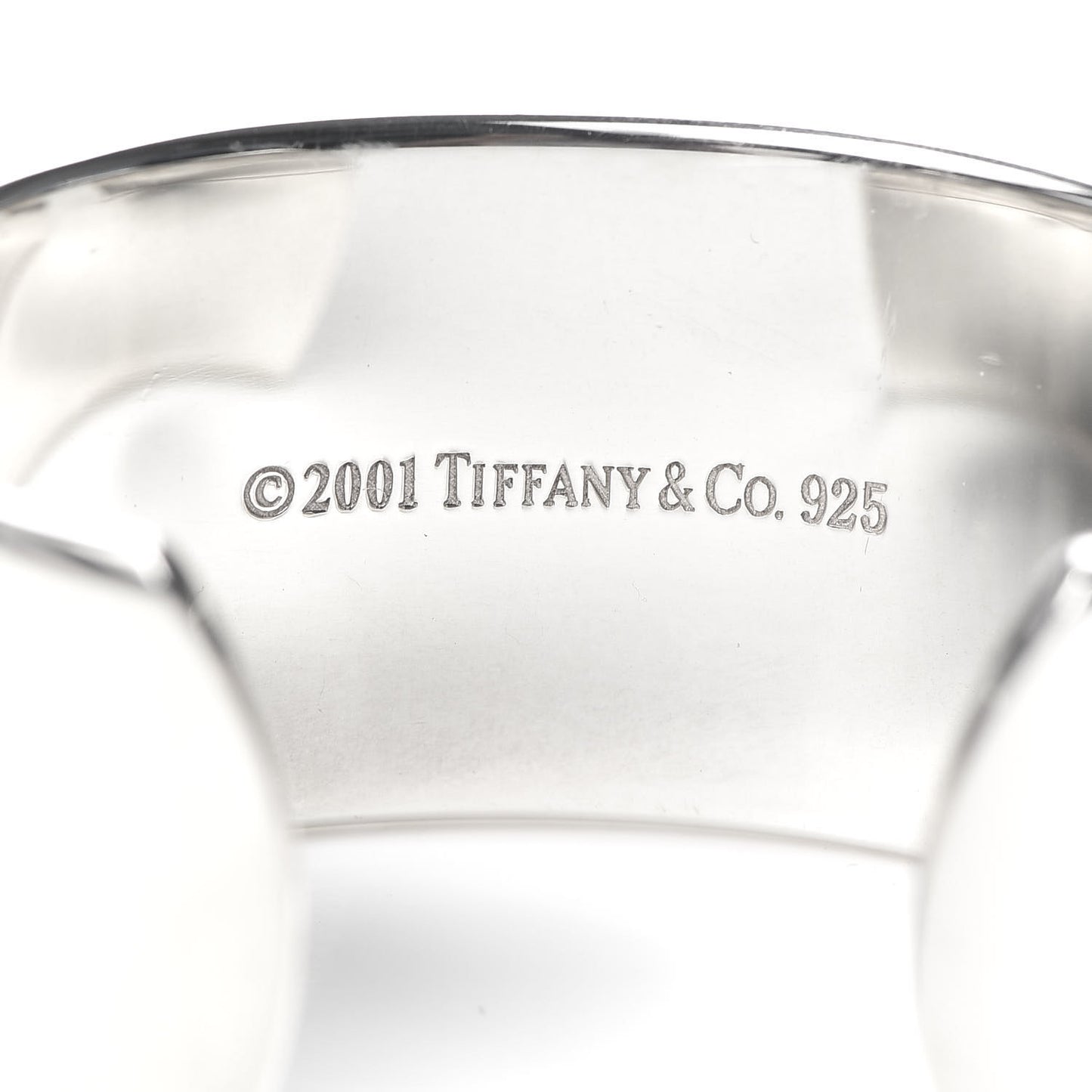 Sterling Silver Wide 1837 Cuff Bracelet