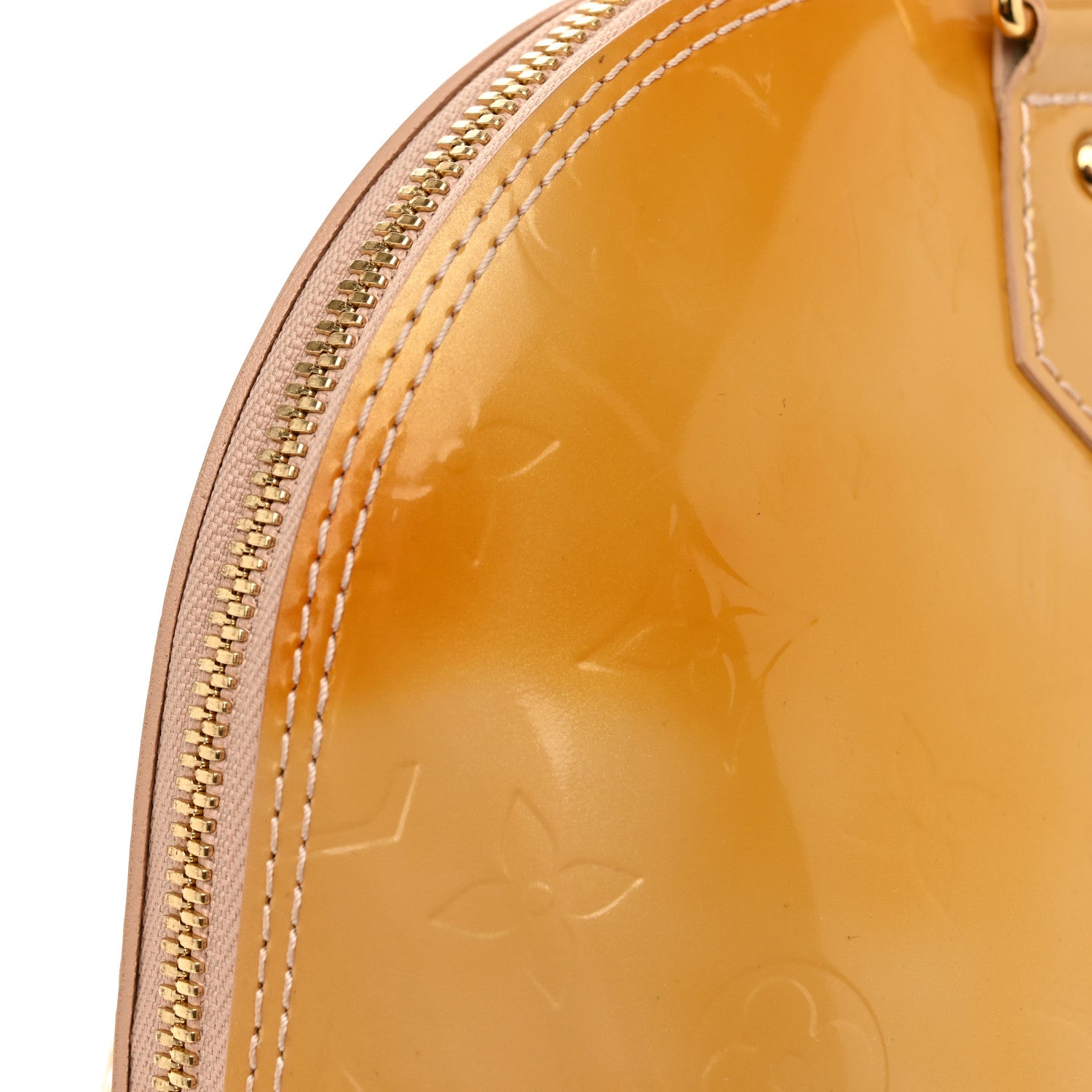 Louis Vuitton Vernis Alma PM Citrine 11 of 12