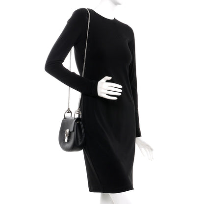 Chloe Grained Lambskin Mini Drew Shoulder Bag Black 2 of 10