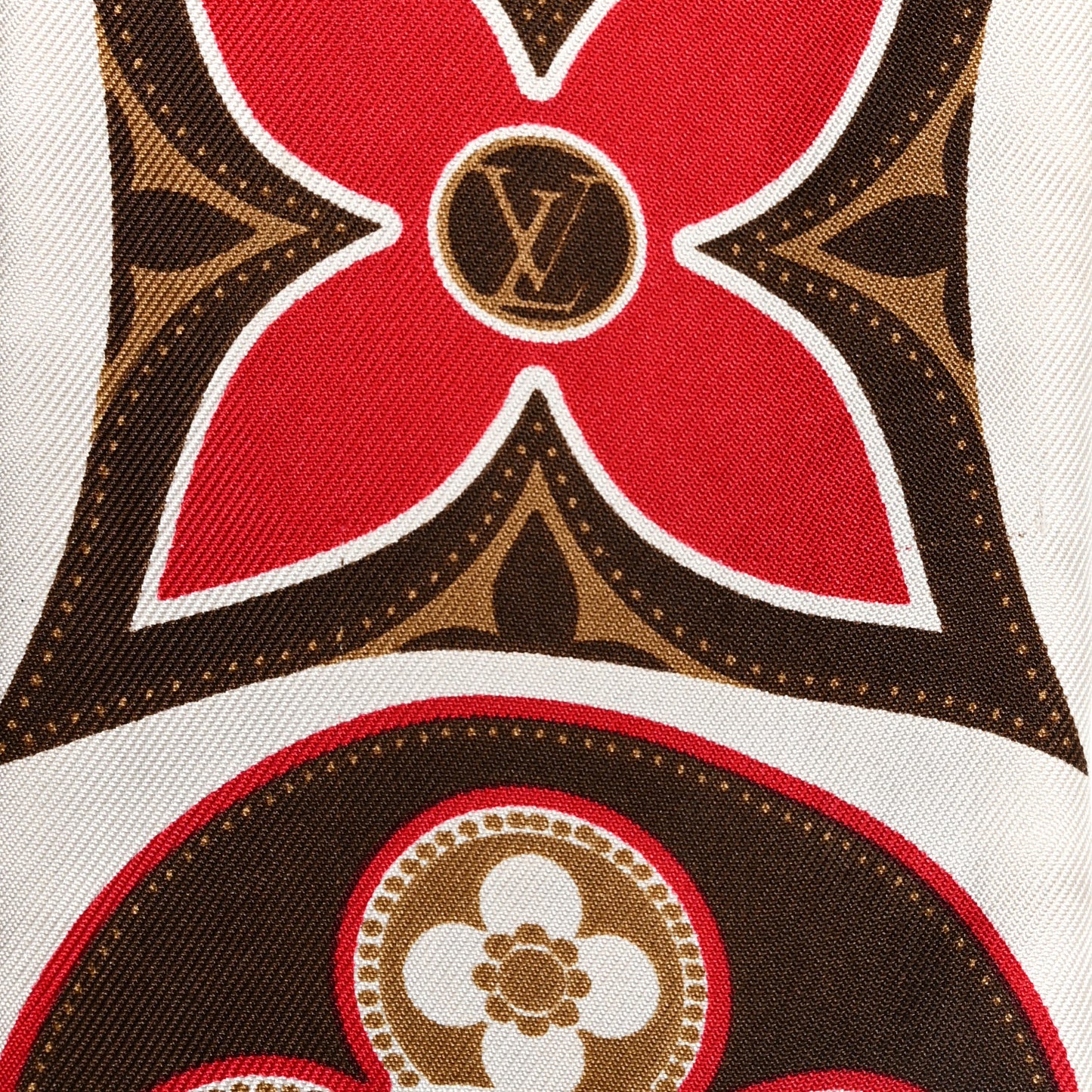 Silk Monogram Precious Rabbit Bandeau