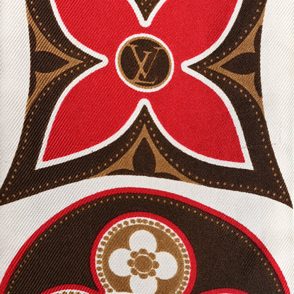 Louis Vuitton Silk Monogram Precious Rabbit Bandeau 5 of 6
