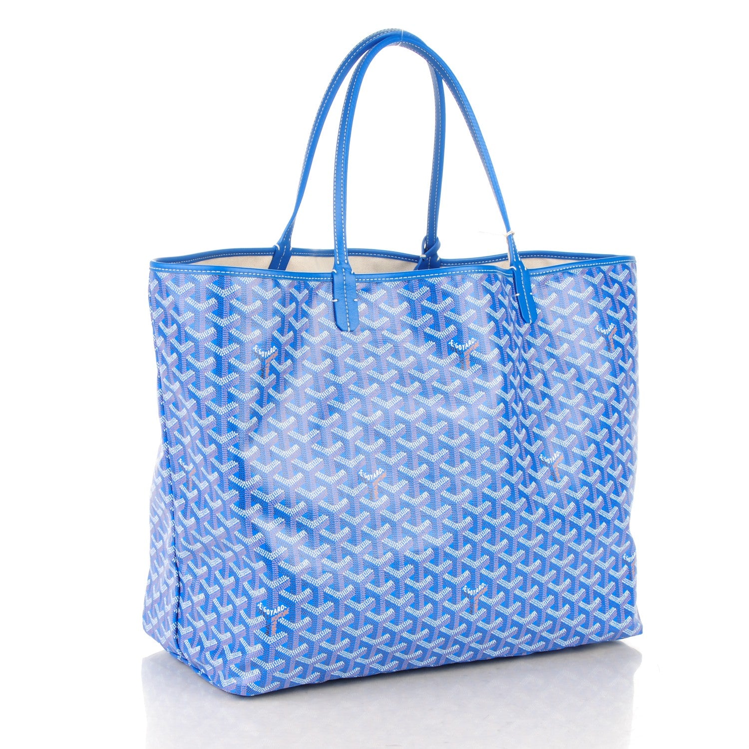 Goyard Goyardine Saint Louis GM Sky Blue 4 of 8