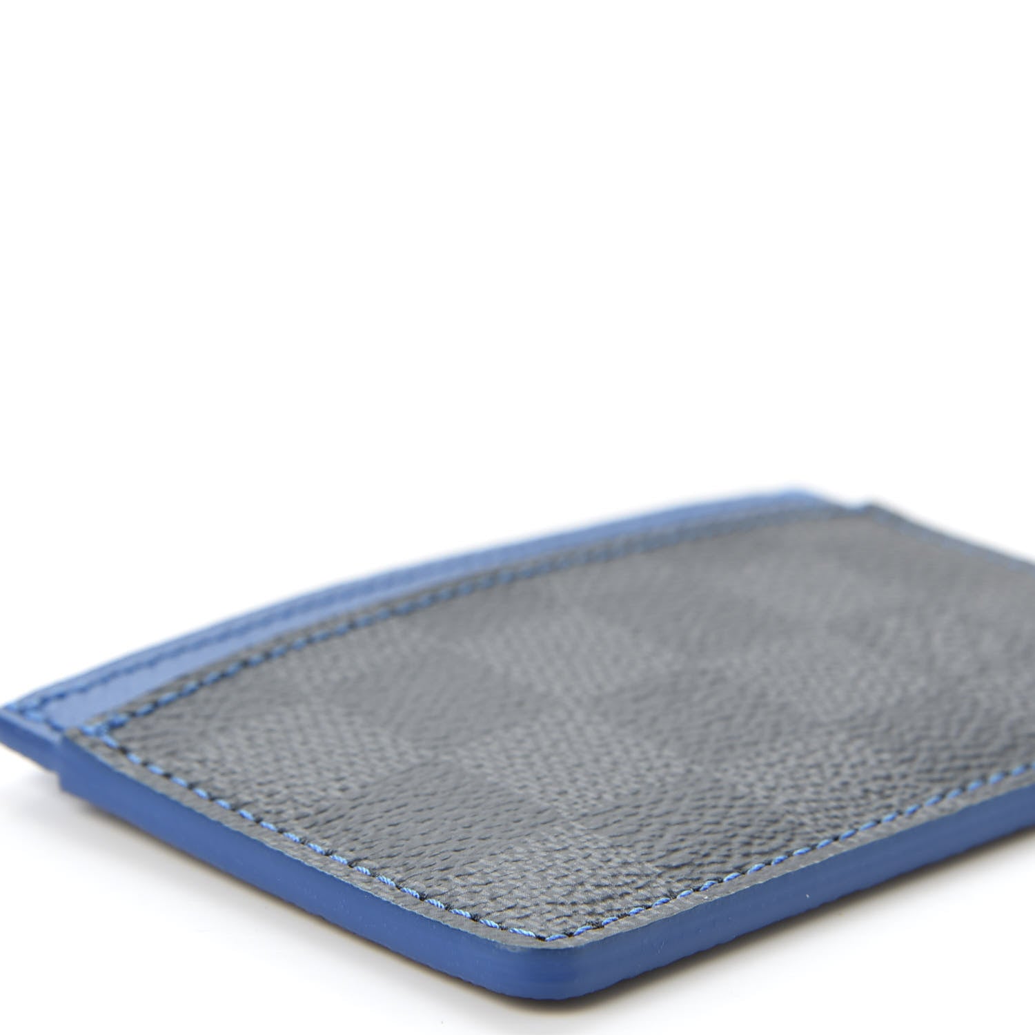 Louis Vuitton Damier Graphite Card Holder Blue 5 of 8