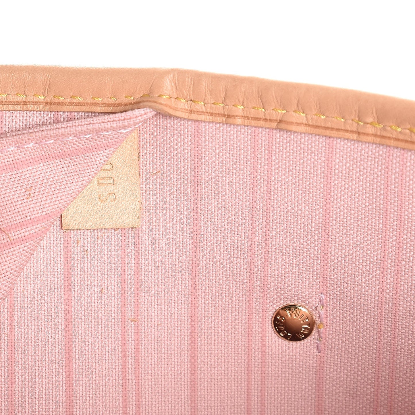 Damier Azur Neo Neverfull MM Rose Ballerine