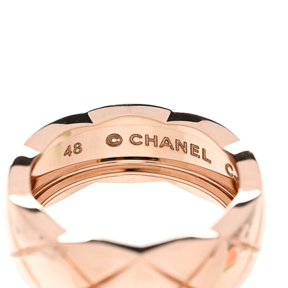 Chanel 18K Beige Gold Small Coco Crush Ring 48 4.5 4 of 7