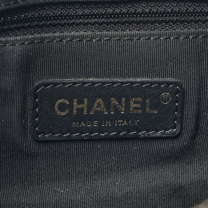 Chanel Caviar Lambskin Quilted Casual Style Hobo Black 6 of 13