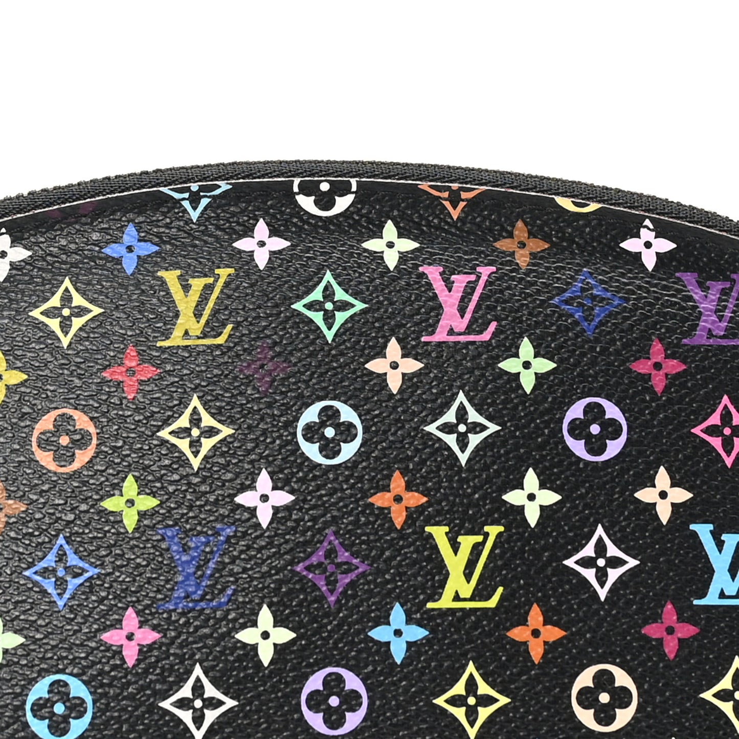 Monogram Multicolor Cosmetic Pouch Black Grenade