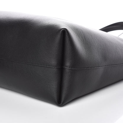 Saint Laurent Calfskin Large Shopping Tote Black 10 of 12