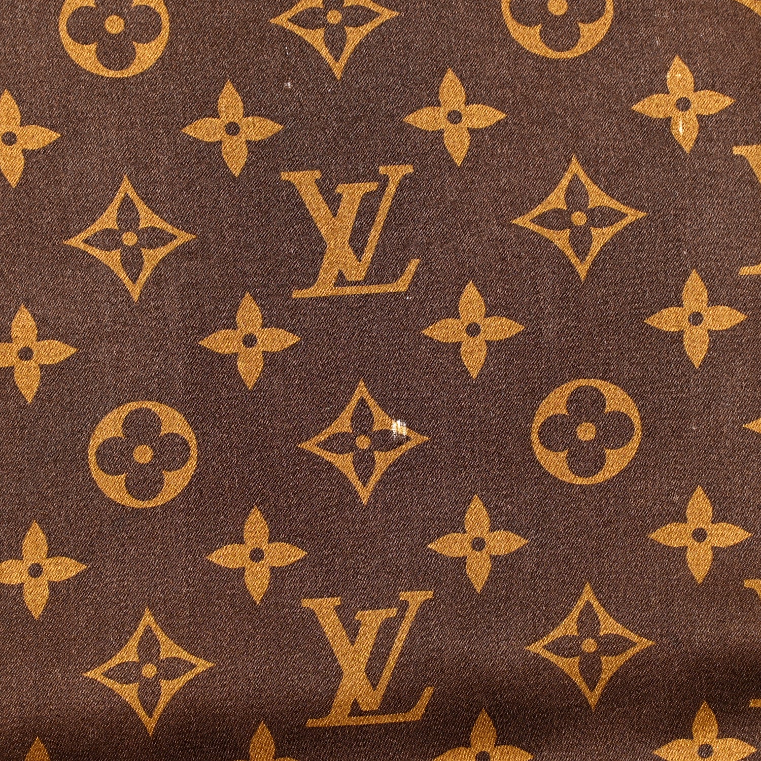 Louis Vuitton Silk Leopard Monogram Square Scarf 4 of 5