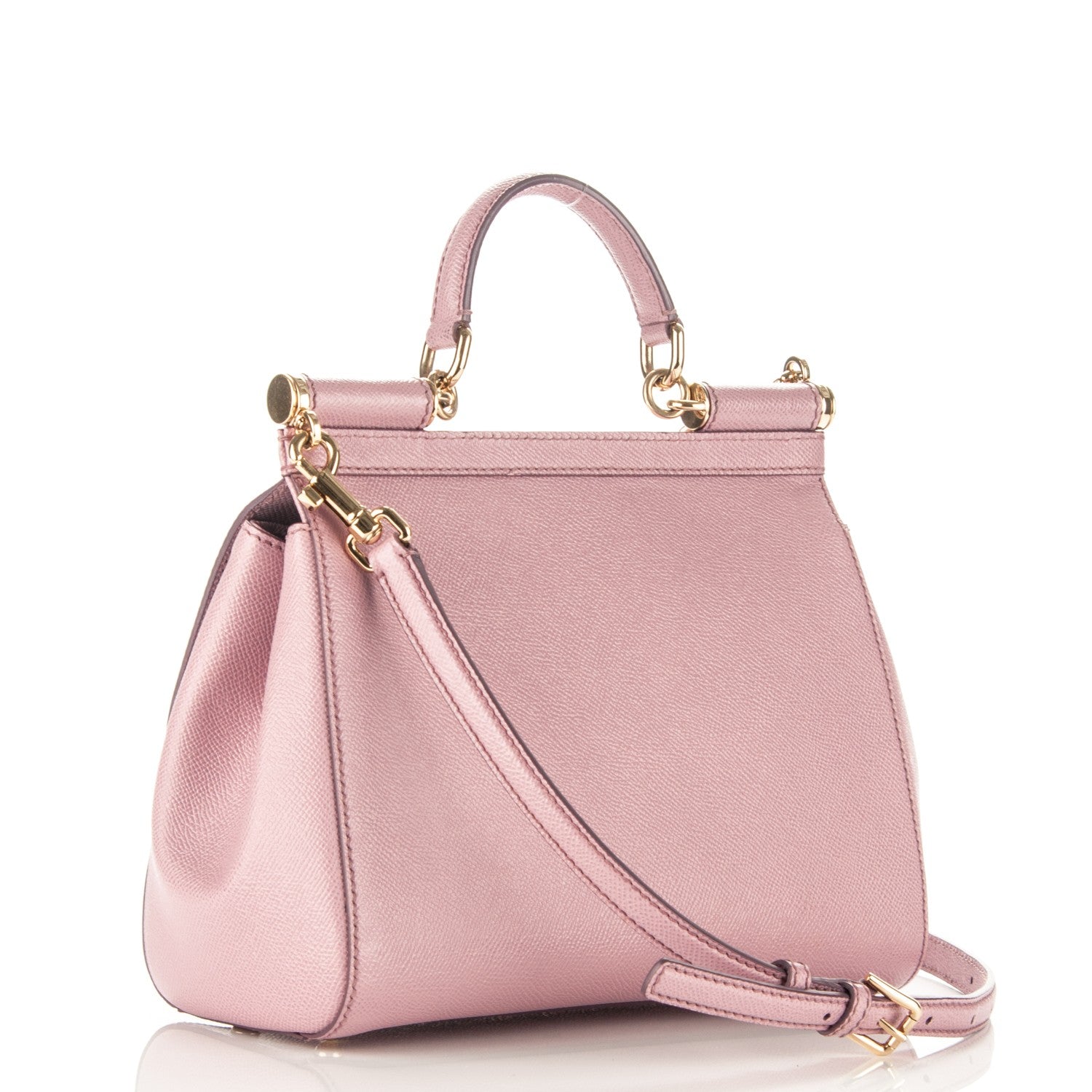 Dolce & Gabbana Dauphine Medium Miss Sicily Satchel Pink 3 of 6