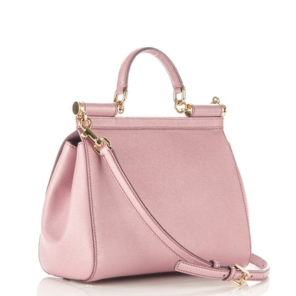 Dolce & Gabbana Dauphine Medium Miss Sicily Satchel Pink 3 of 6