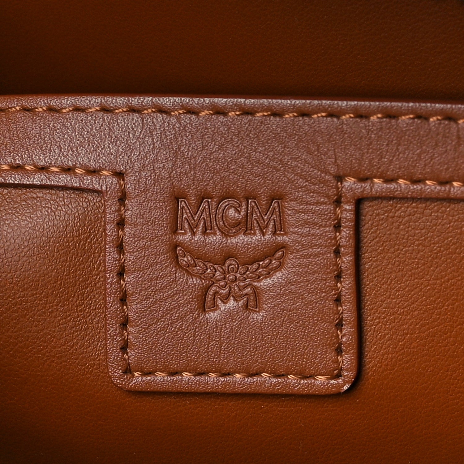 MCM Visetos Small Side Stud Stark Backpack Black 6 of 8