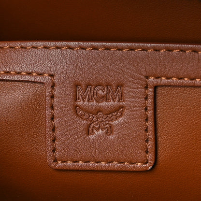 MCM Visetos Small Side Stud Stark Backpack Black 6 of 8