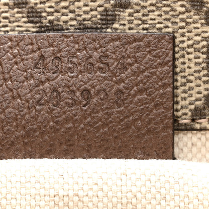 Gucci GG Supreme Monogram Web Neo Vintage Double Flap Messenger Bag Beige New Acero 8 of 11