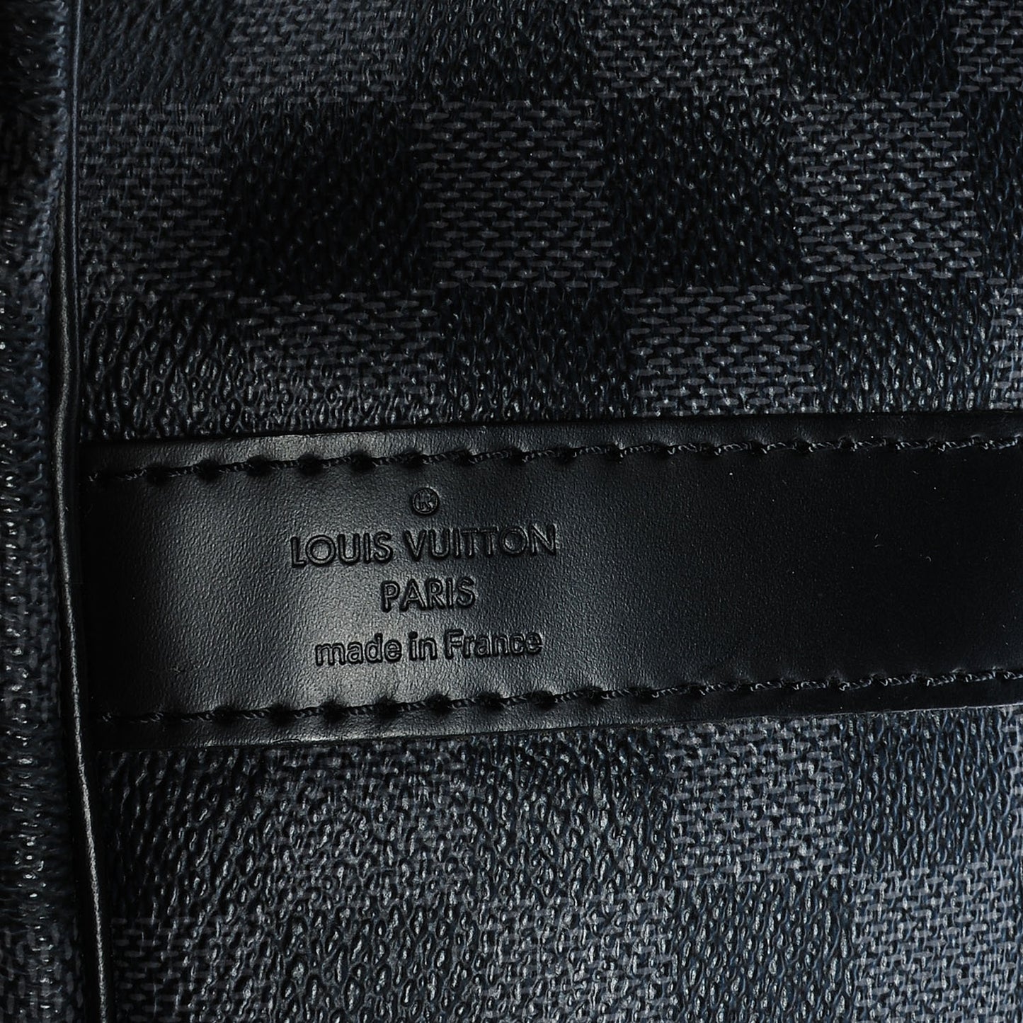 Damier Graphite Keepall Bandouliere 55