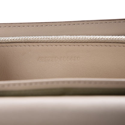Alexander McQueen Metallic Nappa Spider Skull Envelope Clutch Wallet Rose Gold 6 of 7