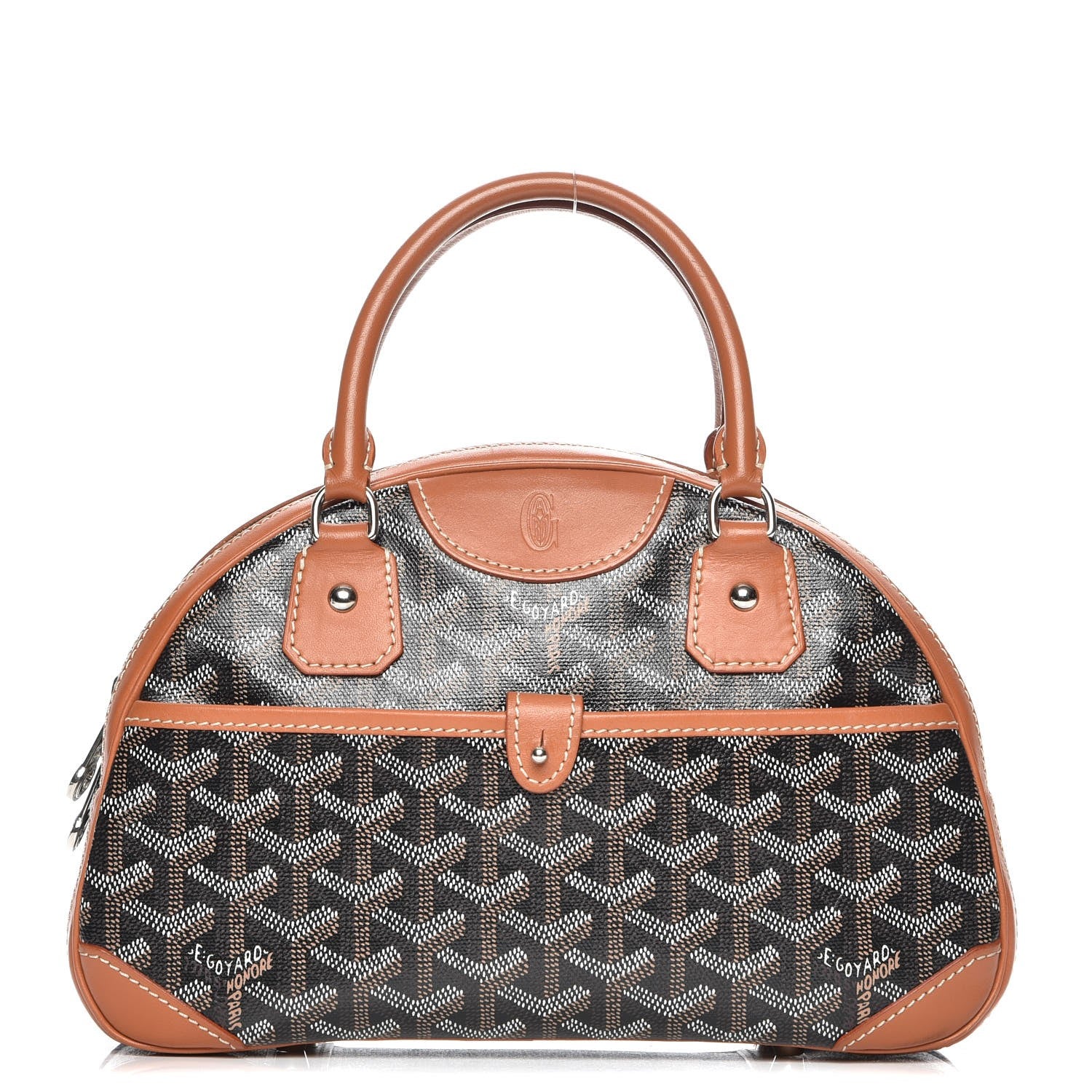 Goyard Saint Jeanne PM Black Gold 1 of 7