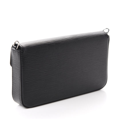 Louis Vuitton Epi Pochette Felicie Black 3 of 10